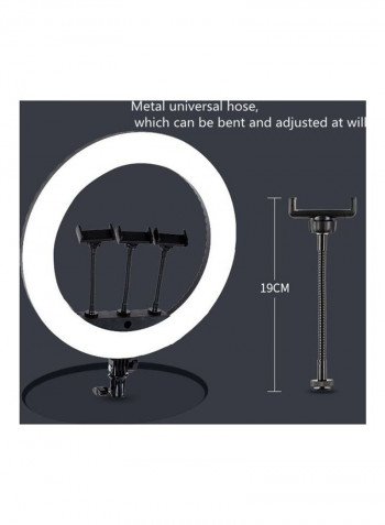 LED Tripod Mount Ring Light 21inch Black