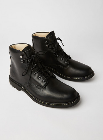 Belanger 6 In Boots BLACK FULL GRAIN