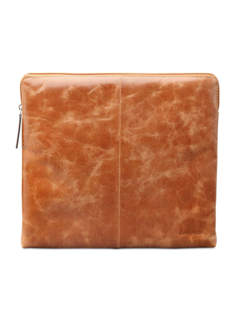 Leather Sleeve Case For Macbook 12inch Tan