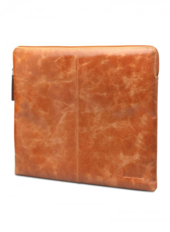 Leather Sleeve Case For Macbook 12inch Tan