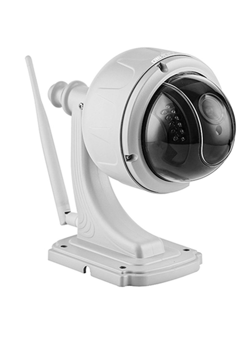 Wireless 1080P Two-Way Audio Night Vission Security Camera White