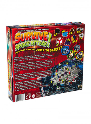 Survive Space Attack Board Game