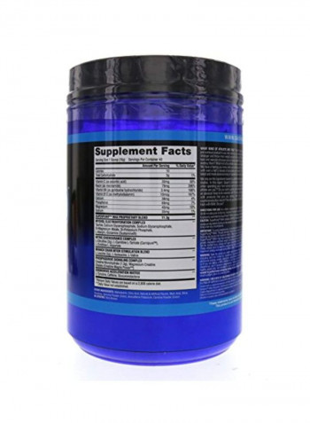 Super Pump Max Dietary Supplement - Blue Raspberry