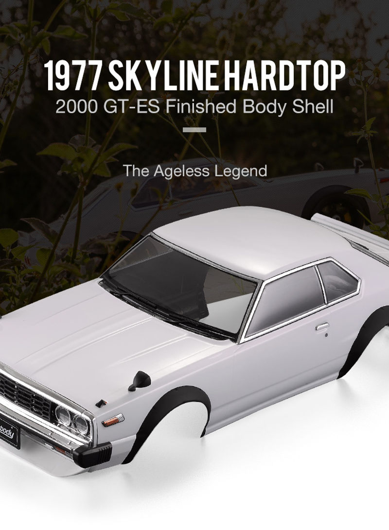 48701 1977 Skyline Hardtop 2000 GT-ES Finished Body Shell Frame 50cm