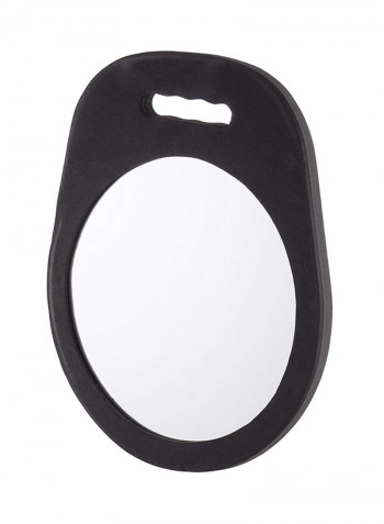 Handheld Sponge Mirror Set Black