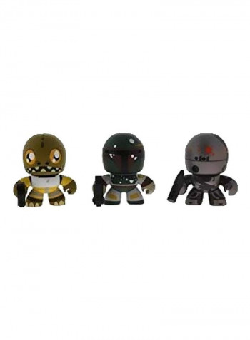 Pack Of 3 Mini Mighty Muggs Figures Set