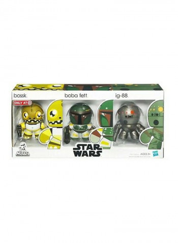 Pack Of 3 Mini Mighty Muggs Figures Set