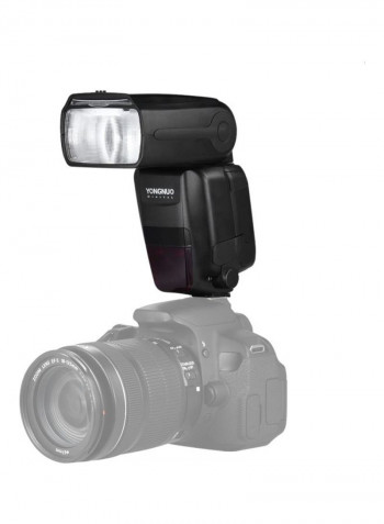 Wireless Speedlite Flash Light 6.2x7.8x20.5centimeter Black