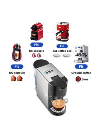 4 In 1 Multiple Capsule Coffee Maker 600 ml 1450 W ST-513 Black