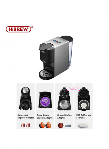 4 In 1 Multiple Capsule Coffee Maker 600 ml 1450 W ST-513 Black