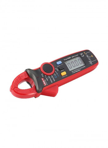 Digital Mini Clampmeter 60A Red/Black 175X60X33.5millimeter