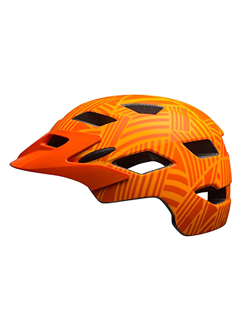 Sidetrack Youth Bike Helmet - Kid's Matte Tang/Orange Seeker 13.98572X0X3.9592inch