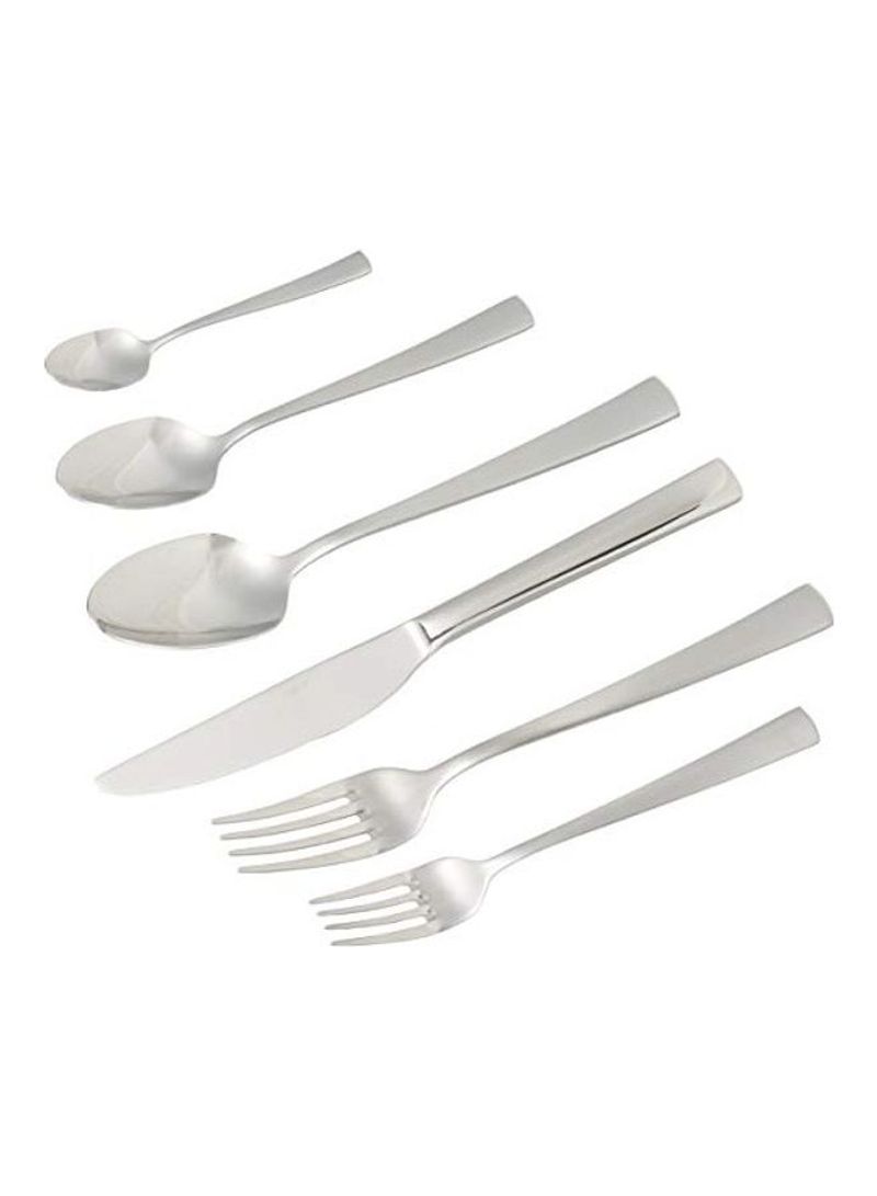 6-Piece Cutlery Set Silver