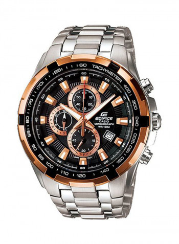 Men's Stainless Steel Chronograph Wrist Watch EF-539D-1A5