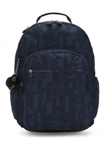 Kids Seoul XL School Backpack 17.7-Inch Dark Blue/Black