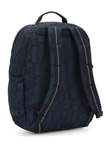 Kids Seoul XL School Backpack 17.7-Inch Dark Blue/Black