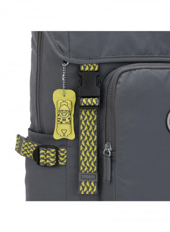 Kids Yantis School Backpack 17.9-Inch Grey