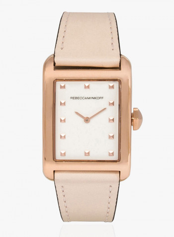 Women's Moment Analog Leather Watch 2200067
