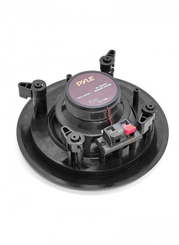 2-Piece Ceiling Wall Mount Speakers B00E94H3QC Black