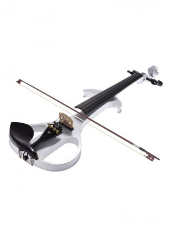 4/4 Solid Wood Silent Electric Violin