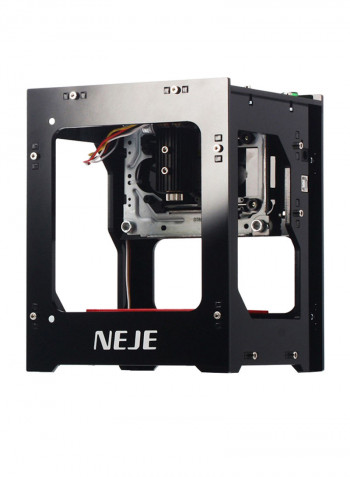 Smart AI Mini Engraving Machine Black 30centimeter