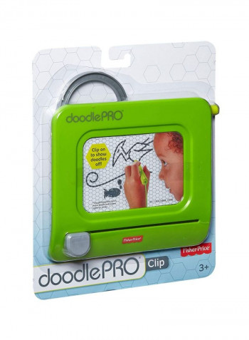 Doodle Pro Clip Green/Grey