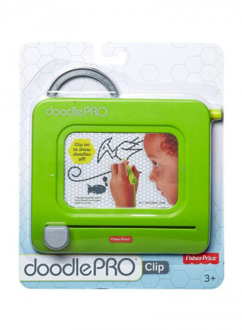Doodle Pro Clip Green/Grey
