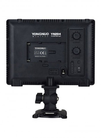 Professional Video Light Lamp Panel 17.4x13.1x1.96cm Black/White