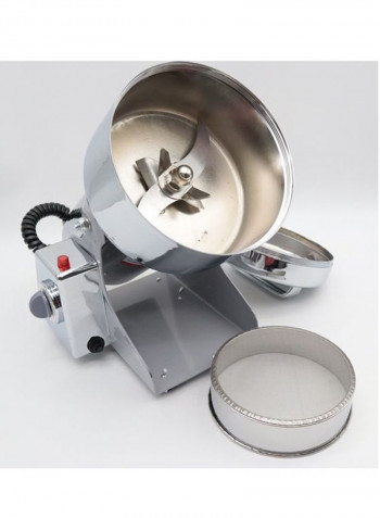 Multipurpose Stainless Steel High Speed Electric Grinder And Crusher Silver 500g