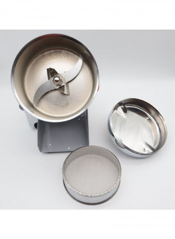 Multipurpose Stainless Steel High Speed Electric Grinder And Crusher Silver 500g