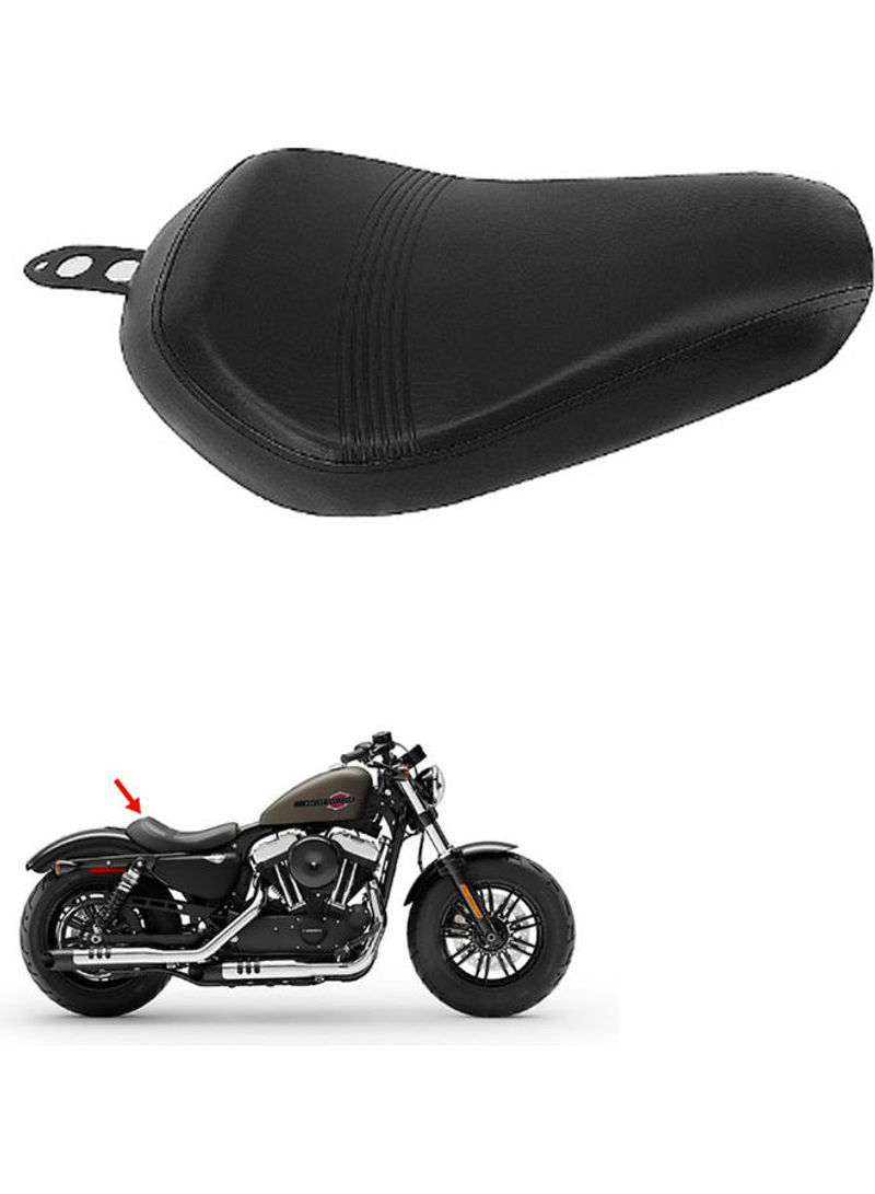 16-20 Sportster Pu Leather Driver Front Solo Seat Fits Harley Sportster 883 48