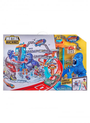 Metal Machines Gorilla Rampage Garage Playset