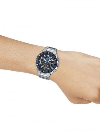 Men's Stainless Steel Chronograph Wrist Watch For Men EFR-569DB-1AVUDF