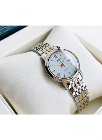 Women's Eco-Drive Water Resistant Analog Watch EW1584-59A