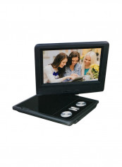 7-Inch Portable DVD/CD/MP3 Player With Digital TV Tuner SC257 Black