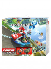2-Piece Mariokart Slot Car With Race Track Set