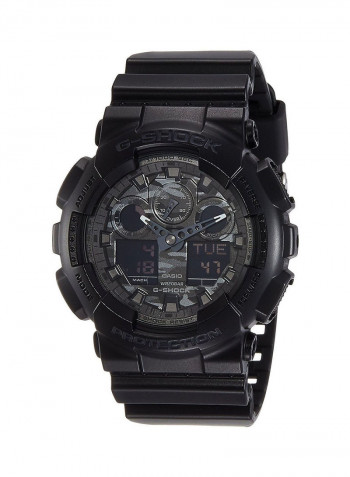 Men's Resin Analog/Digital Watch GA-100CF-1ADR