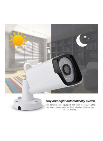 CCTV Surveillance Kit With Alarm System