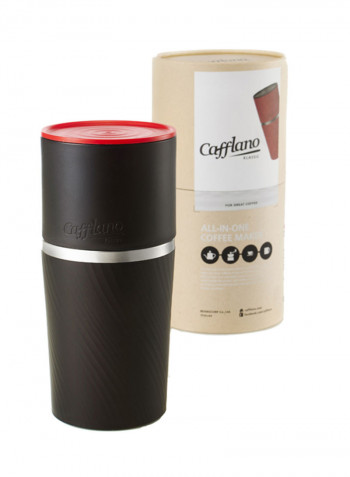 Klassic Coffee Maker T300-BK Black/Red