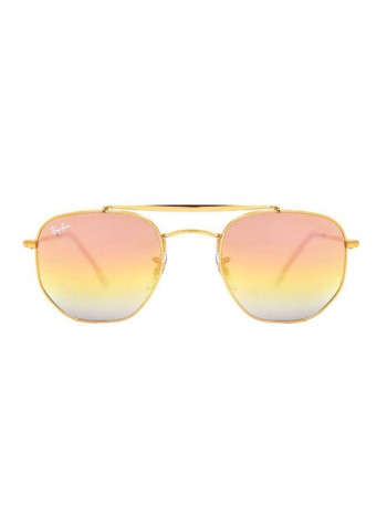 Men's Marshal al Hexagonal Sunglasses - Lens Size: 54 mm