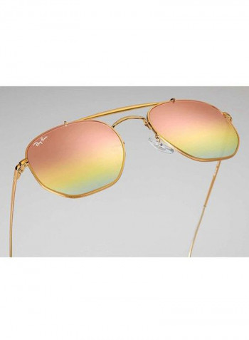 Men's Marshal al Hexagonal Sunglasses - Lens Size: 54 mm