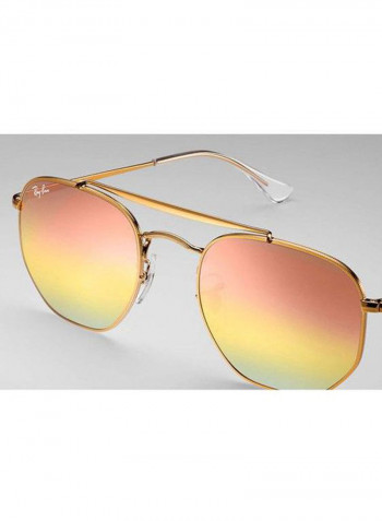 Men's Marshal al Hexagonal Sunglasses - Lens Size: 54 mm