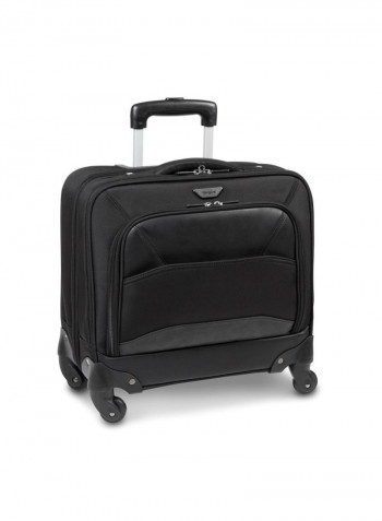 Mobile VIP Softside Cabin Luggage Trolley Black