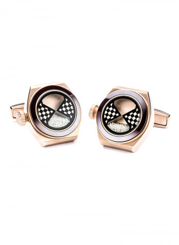 Eternity Stainless Steel Cufflinks