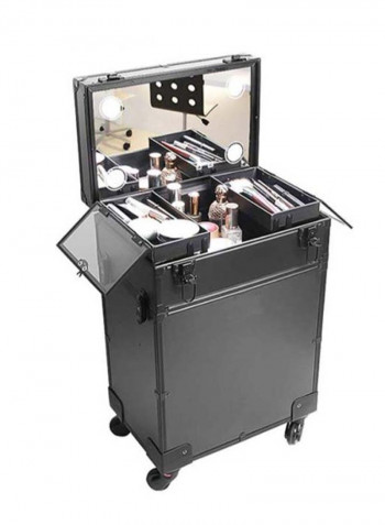Make-Up Trolley أسود
