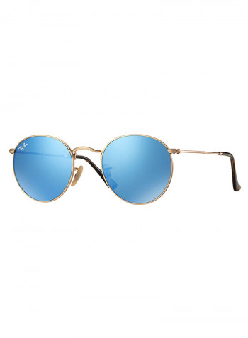 Men's Round Sunglasses - Lens Size: 50 mm
