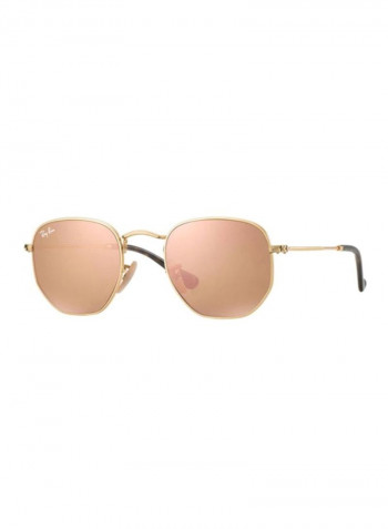 Hexagonal Sunglasses - Lens Size: 51 mm