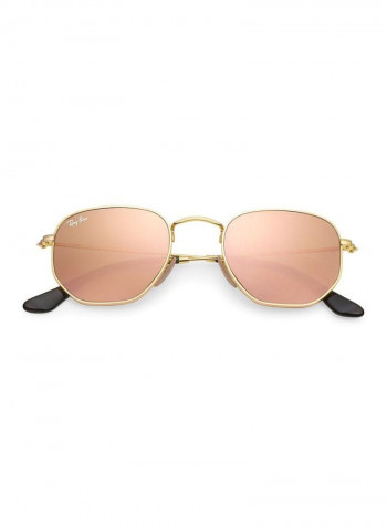Hexagonal Sunglasses - Lens Size: 51 mm
