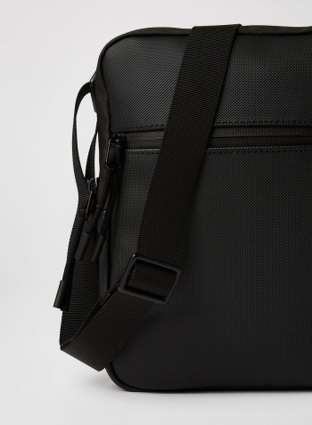 Messenger Crossbody Bag Noir