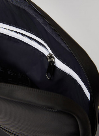 Messenger Crossbody Bag Noir